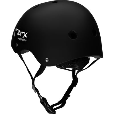 MoMi MIMI Hjälm, Matt Svart - Lilla Cykelbutiken