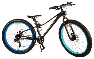 Volare Gradient Barncykel 26 tum, Svart/Blå 7 Växlar - Lilla Cykelbutiken