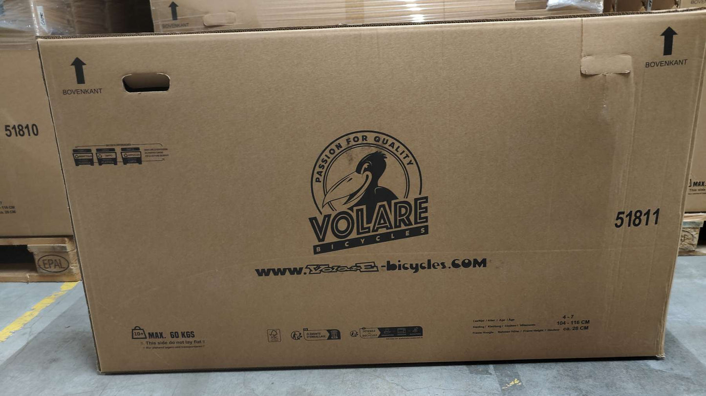 Volare Excellent Barncykel 18 tum, Grön - För barn 4-7 år