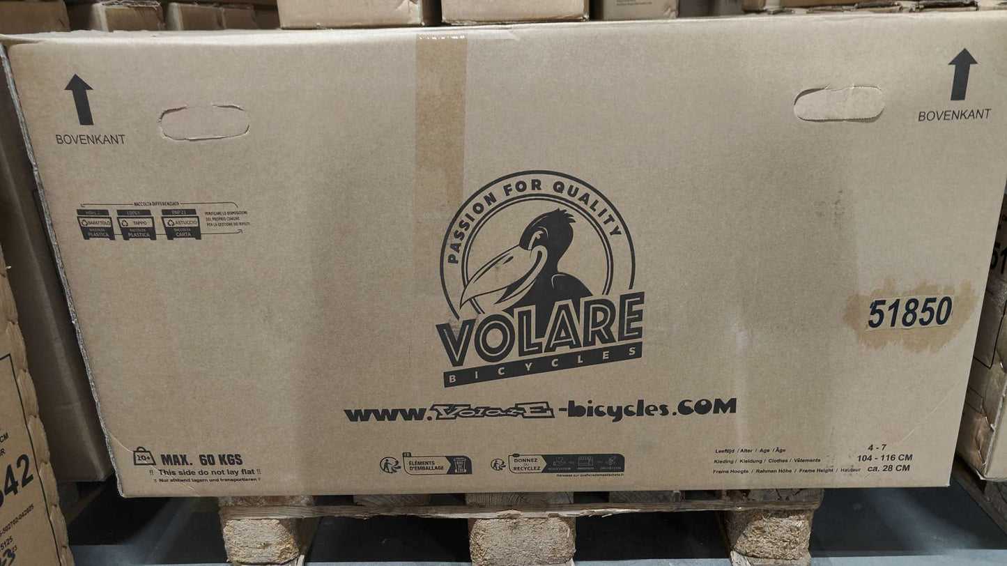 Volare Rocky Barncykel 18 tum, Blå - För barn 4-7 år