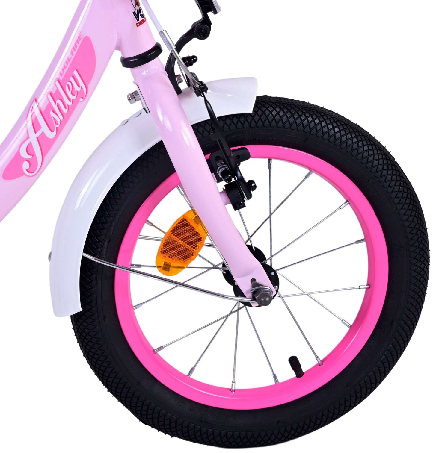 Volare Ashley Barncykel, 14 tum - Lilla Cykelbutiken