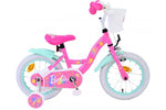 Barbie Barncykel 14 tum, Rosa - Lilla Cykelbutiken