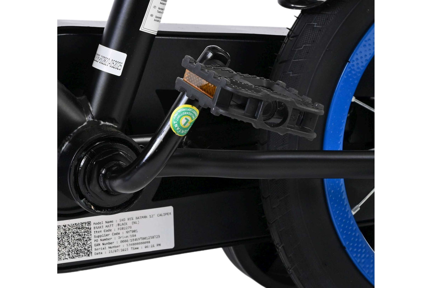 Batman 12 Tum Barncykel, För barn 3-4 år