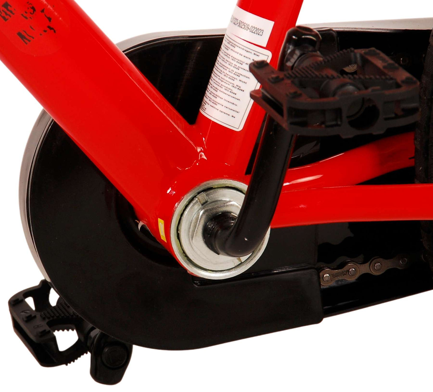 Disney Bilar Barncykel 16 tum, Röd - Lilla Cykelbutiken