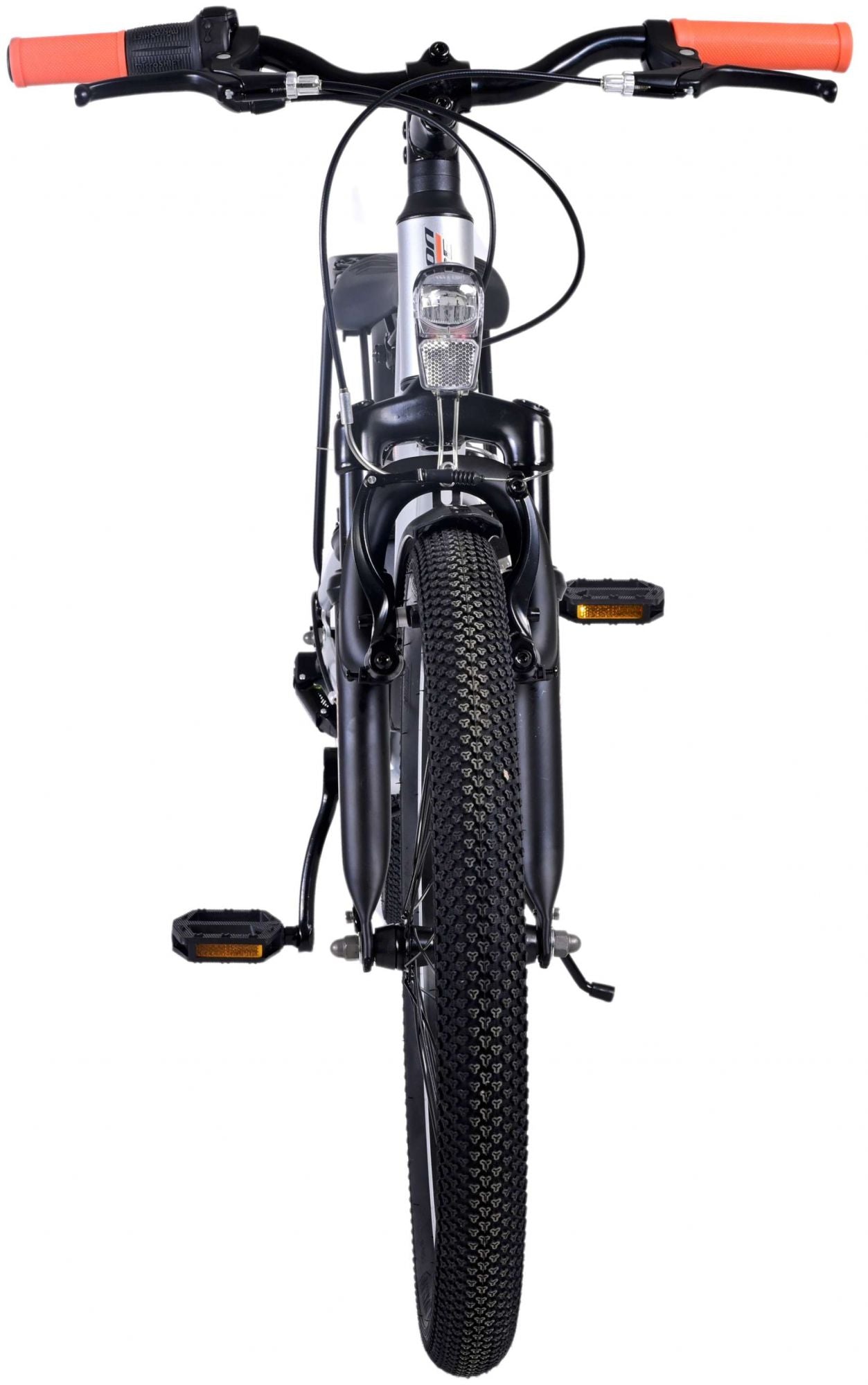 Volare Cross Barncykel 20 tum, Silver 6 Växlar - Lilla Cykelbutiken