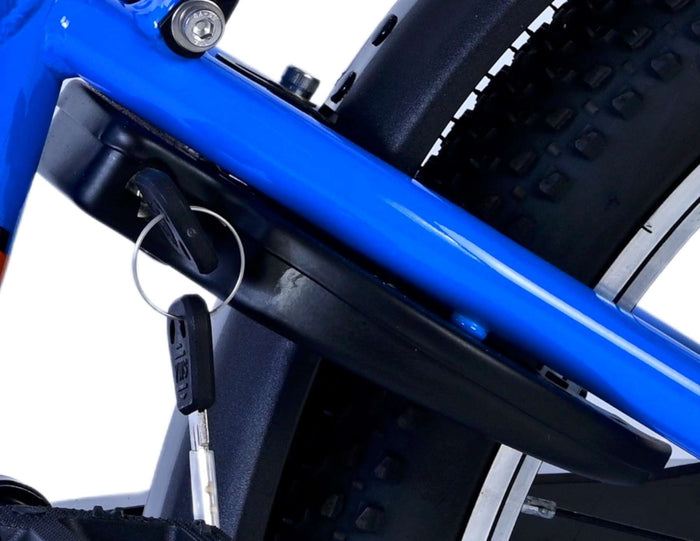 Volare Cross Barncykel 20 tum, Blå - Lilla Cykelbutiken