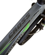 Volare Cross Barncykel 20 tum, Mörkgrå - Lilla Cykelbutiken