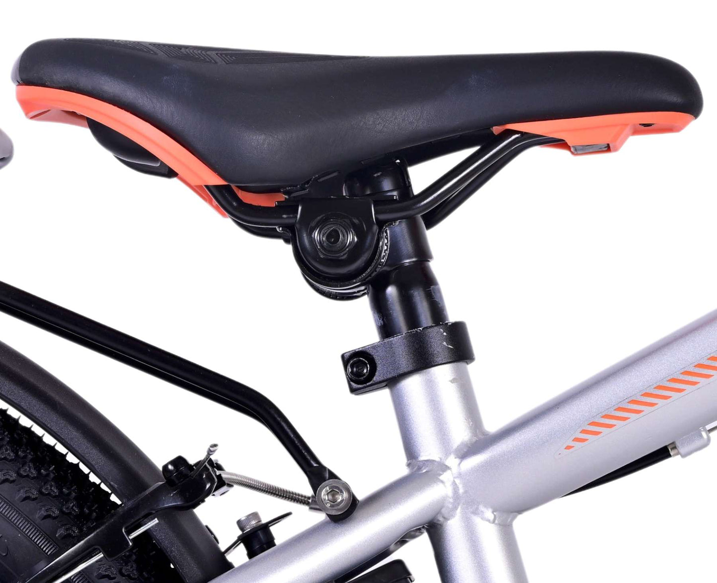 Volare Cross Barncykel 20 tum, Silver 6 Växlar - Lilla Cykelbutiken