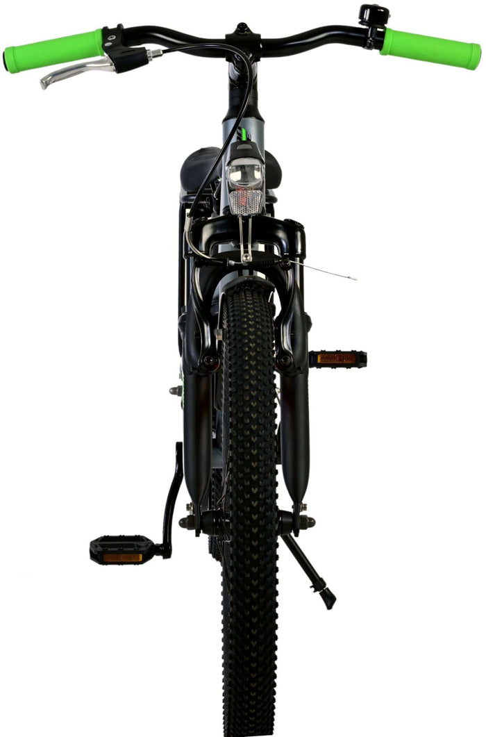 Volare Cross Barncykel 20 tum, Mörkgrå - Lilla Cykelbutiken