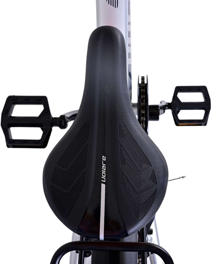 Volare Cross Barncykel 20 tum, Silver 6 Växlar - Lilla Cykelbutiken