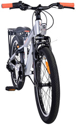 Volare Cross Barncykel 20 tum, Silver 6 Växlar - Lilla Cykelbutiken