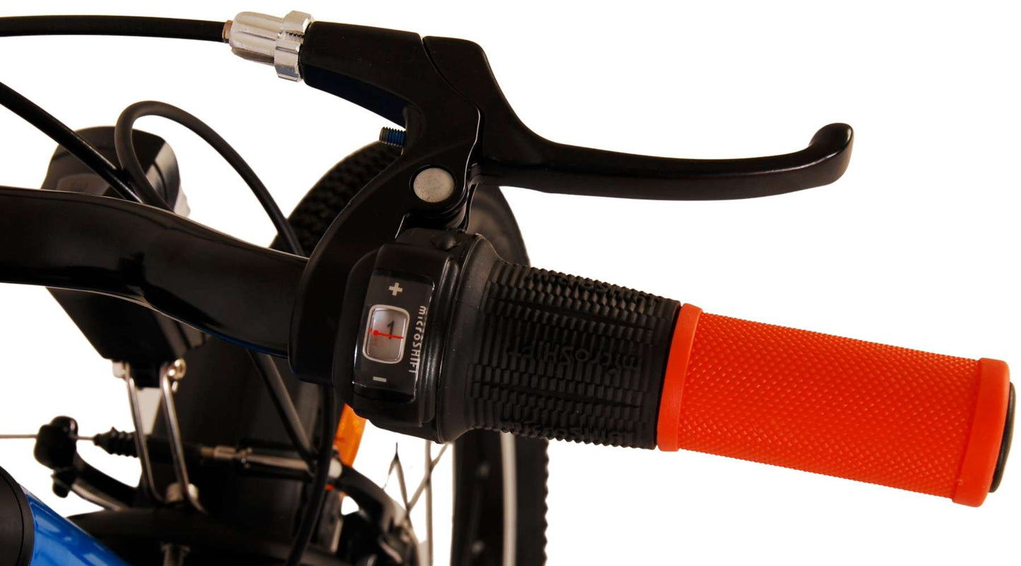 Volare Cross Barncykel 20 tum, Blå 6 Växlar - Lilla Cykelbutiken