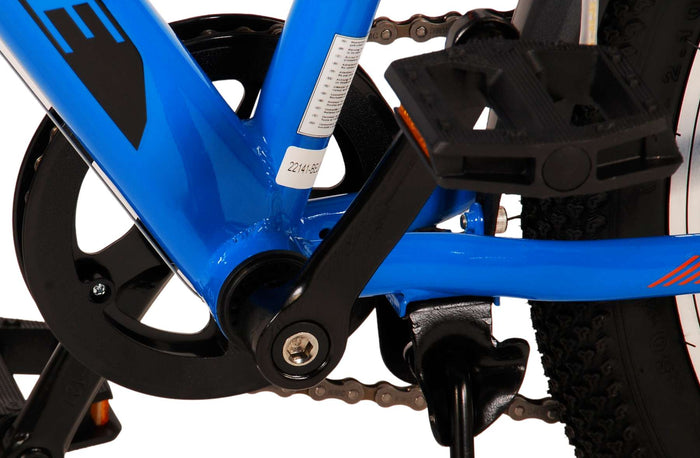 Volare Cross Barncykel 20 tum, Blå 6 Växlar - Lilla Cykelbutiken