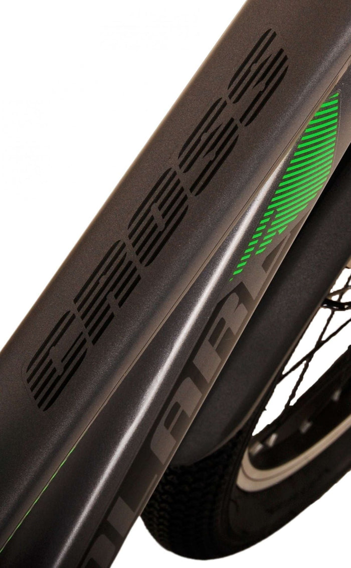 Volare Cross Barncykel 20 tum, Grå 6 Växlar - Lilla Cykelbutiken