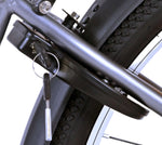 Volare Cross Barncykel 24 tum, Mörkgrå - Lilla Cykelbutiken