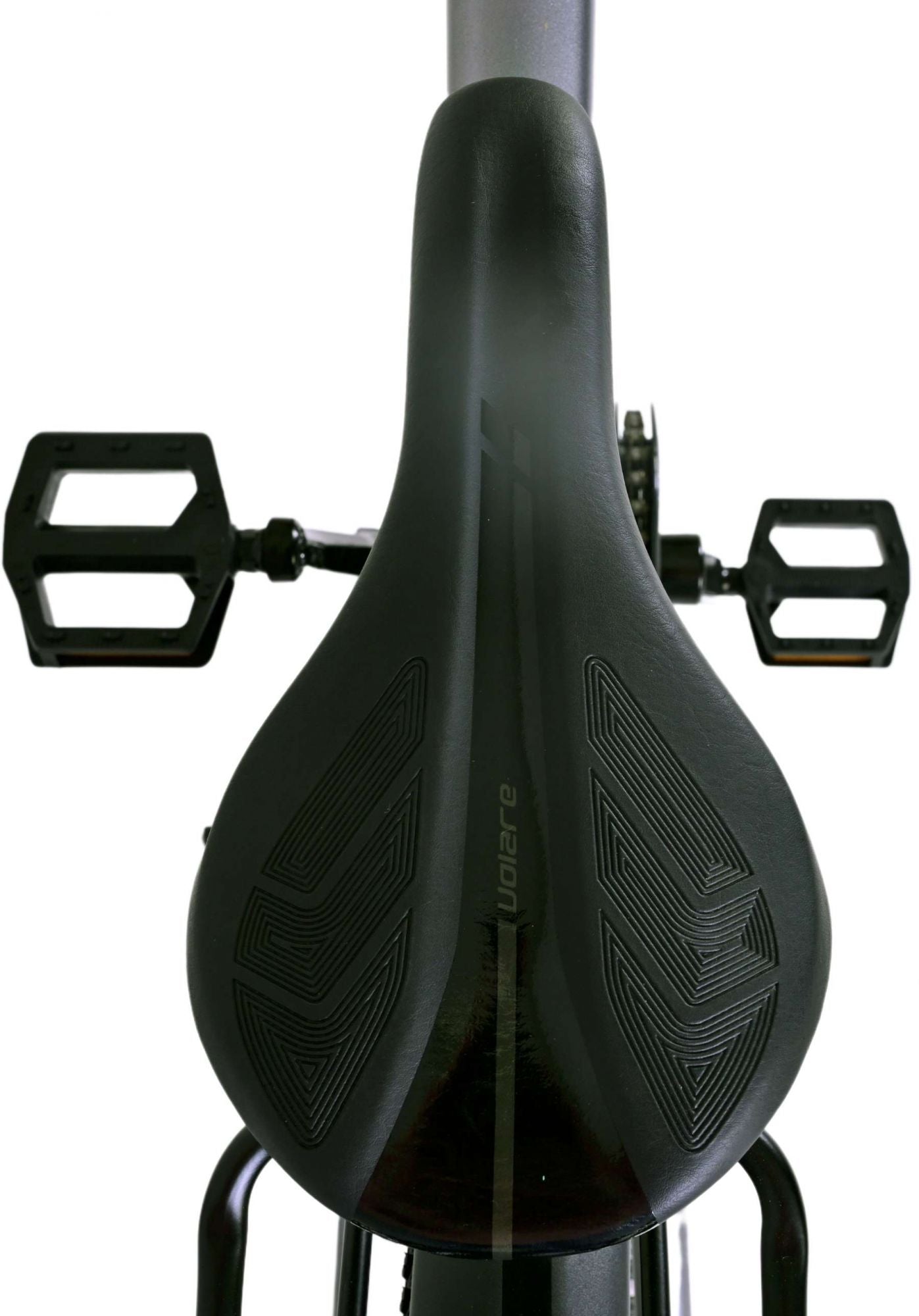 Volare Cross Barncykel 24 tum, Mörkgrå - Lilla Cykelbutiken