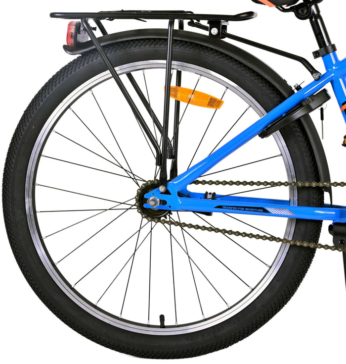 Volare Cross Barncykel 24 tum, Blå - Lilla Cykelbutiken