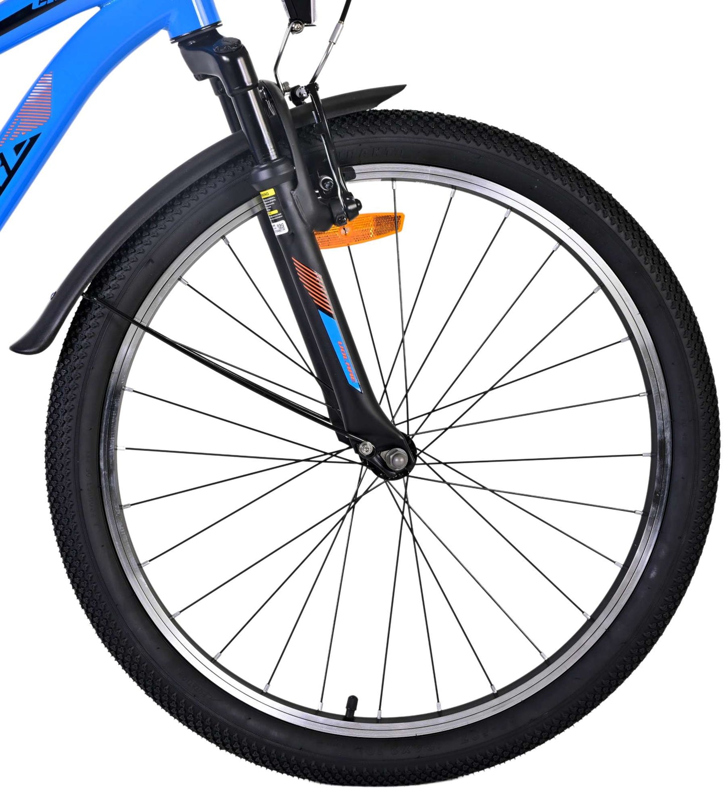 Volare Cross Barncykel 24 tum, Blå - Lilla Cykelbutiken