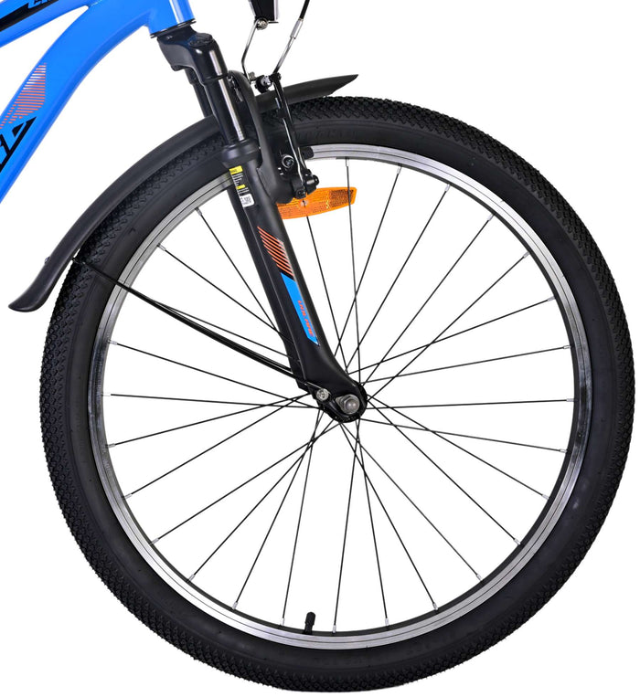 Volare Cross Barncykel 24 tum, Blå - Lilla Cykelbutiken