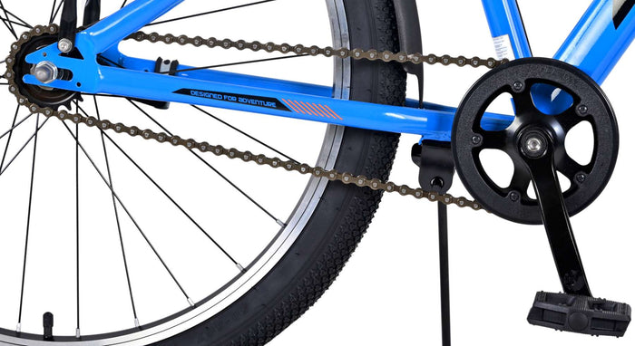 Volare Cross Barncykel 24 tum, Blå - Lilla Cykelbutiken