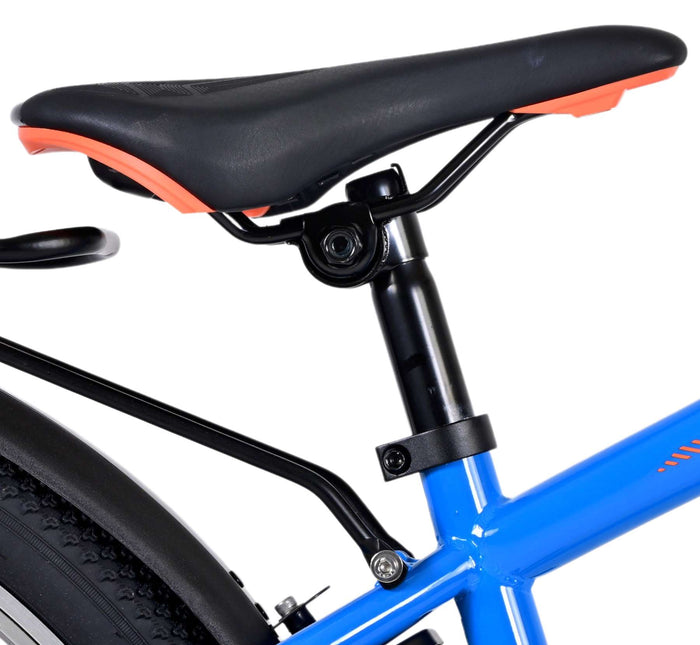 Volare Cross Barncykel 24 tum, Blå - Lilla Cykelbutiken