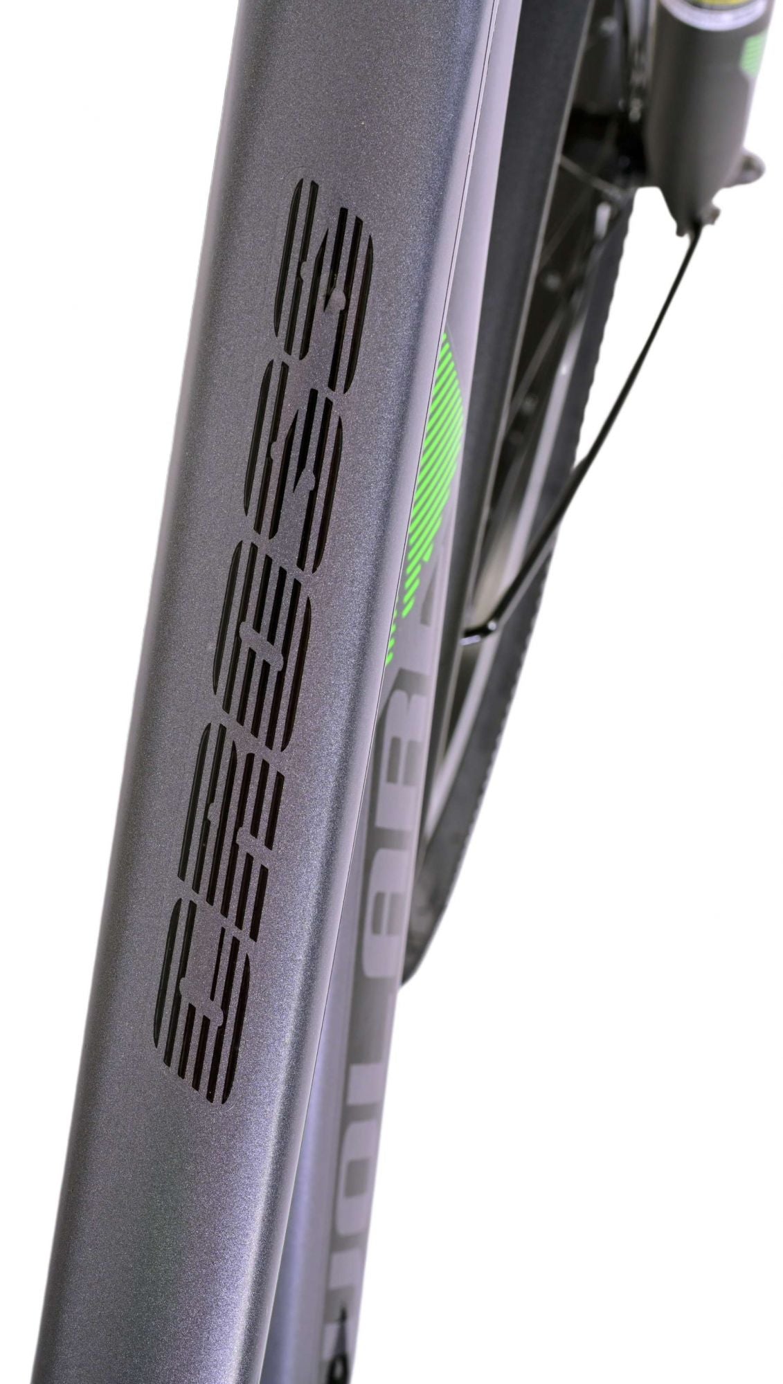 Volare Cross Barncykel 24 tum, Grå 18 Växlar Två Handbromsar - Lilla Cykelbutiken