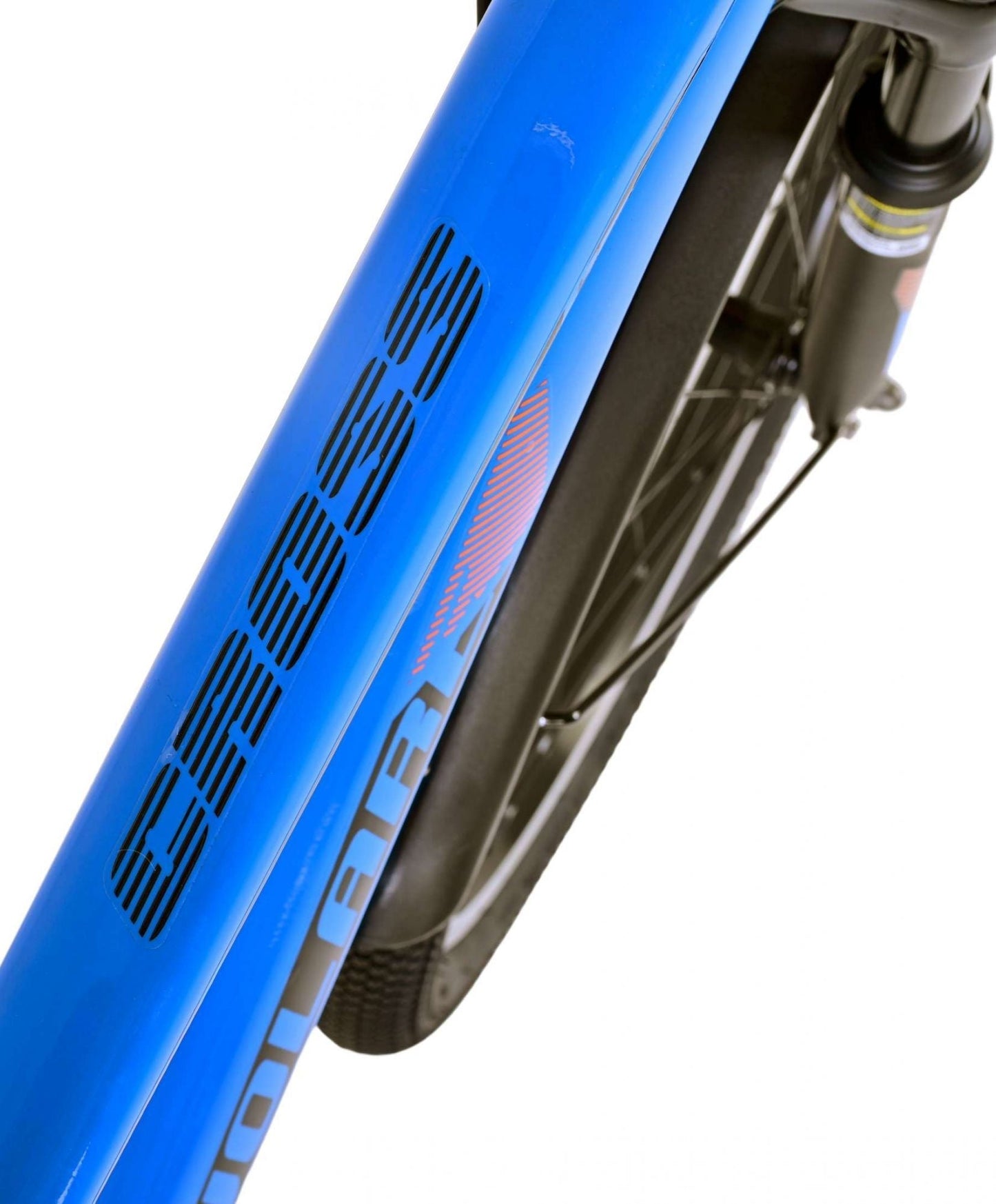 Volare Cross Barncykel 24 tum, Blå 18 Växlar Två Handbromsar - Lilla Cykelbutiken