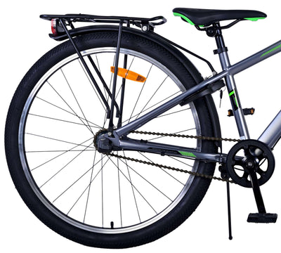 Volare Cross Barncykel 26 tum, Mörkgrå 3 Växlar - Lilla Cykelbutiken