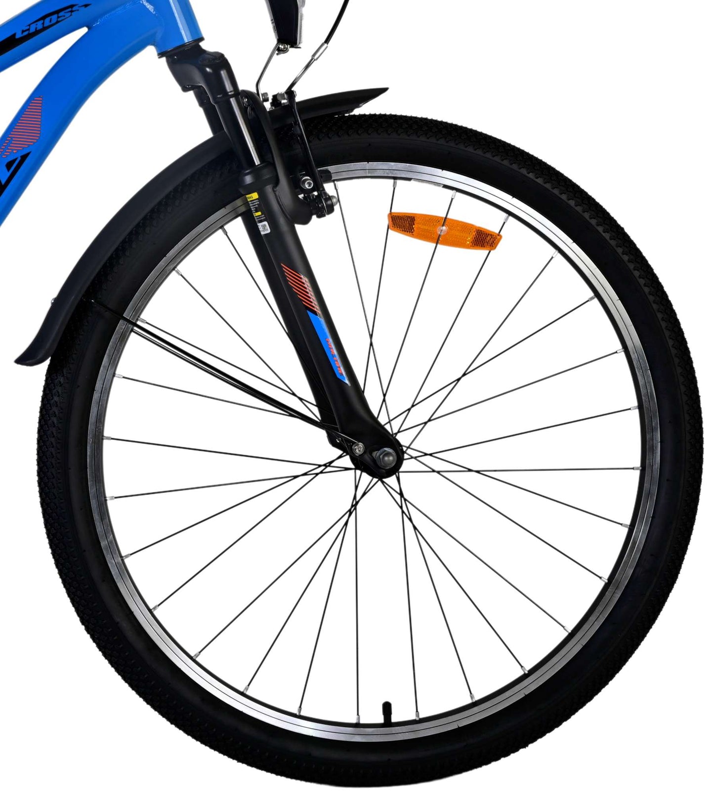 Volare Cross Barncykel 26 tum, Blå - Lilla Cykelbutiken