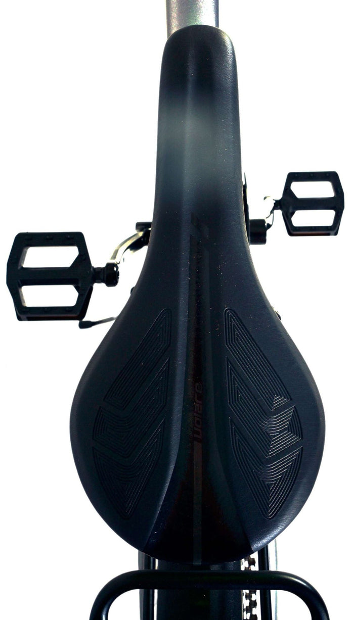 Volare Cross Barncykel 26 tum, Grå - Lilla Cykelbutiken