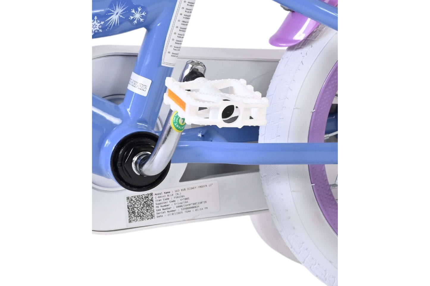 Disney Frost 12 tum barncykel, För barn 3-4 år