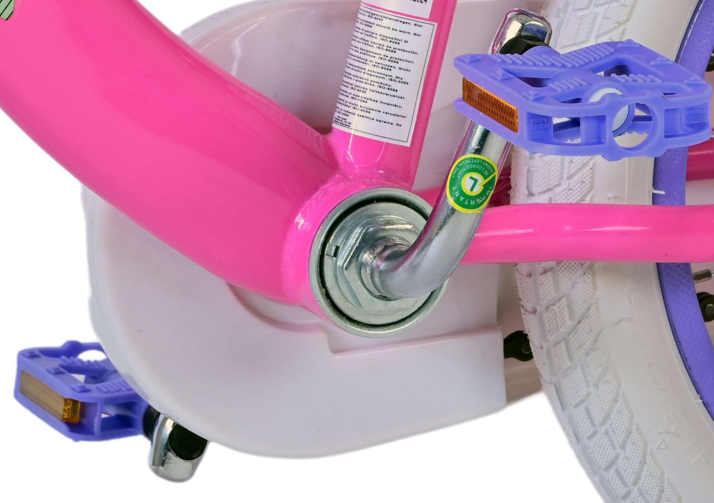 Disney Minnie Barncykel 14 tum, Rosa - Lilla Cykelbutiken