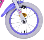 Disney Minnie Barncykel Två Handbromsar 14 tum, Rosa - Lilla Cykelbutiken