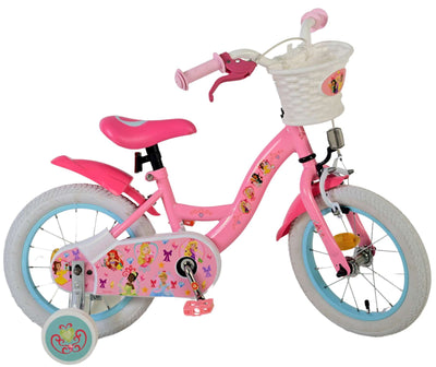 Disney Princess Barncykel 14 tum, Rosa - Lilla Cykelbutiken
