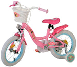 Disney Princess Barncykel 14 tum, Rosa - Lilla Cykelbutiken