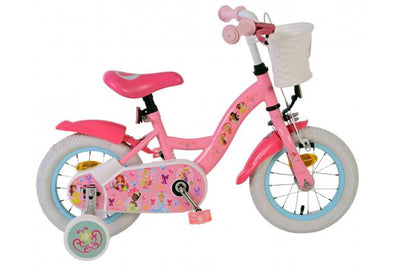 Disney Princess Barncykel 12 tum, Rosa - Lilla Cykelbutiken
