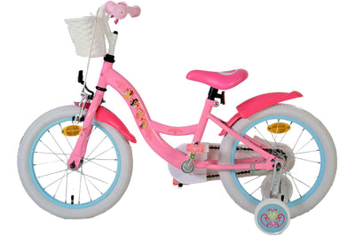 Disney Princess cykel 16 tum – Barncykel med handbroms & stödhjul