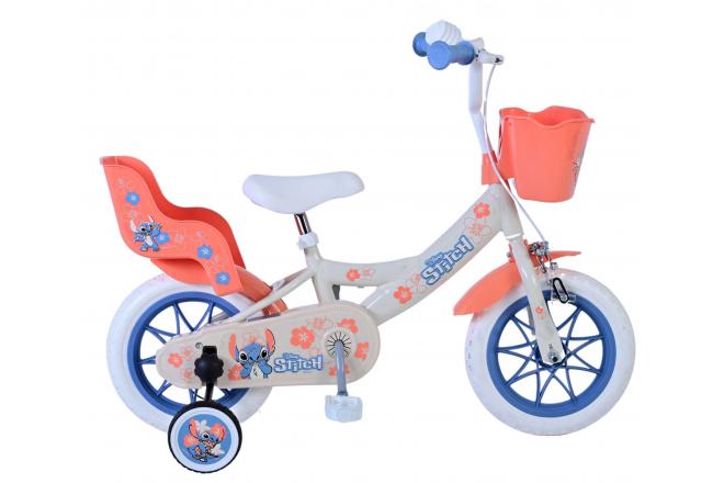 Disney Stitch Barncykel, 12 tum - Lilla Cykelbutiken
