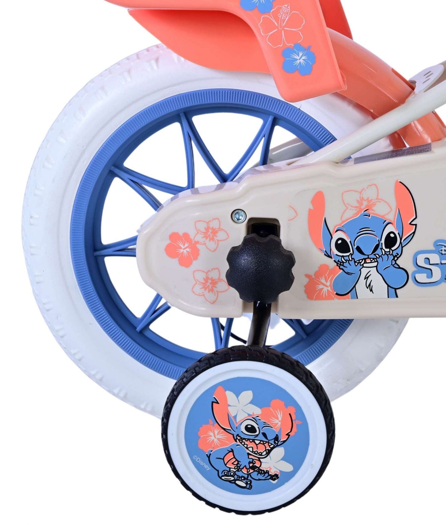Disney Stitch Barncykel, 12 tum - Lilla Cykelbutiken