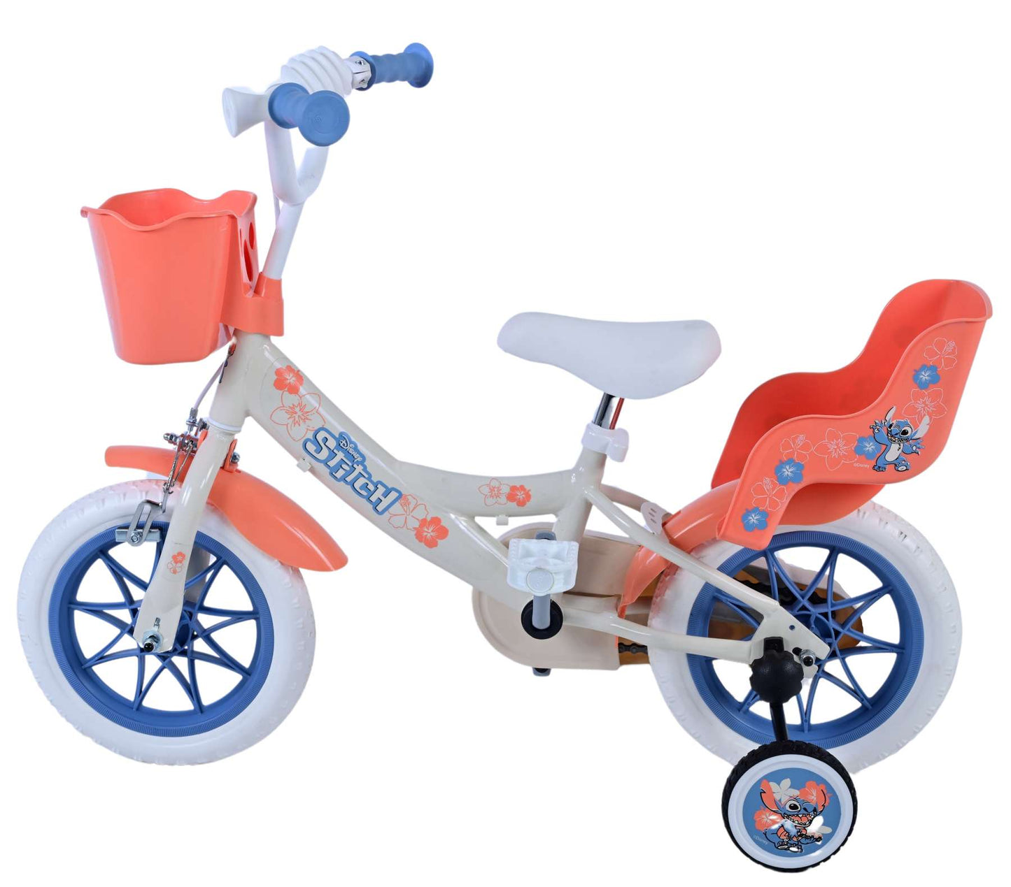 Disney Stitch Barncykel, 12 tum - Lilla Cykelbutiken