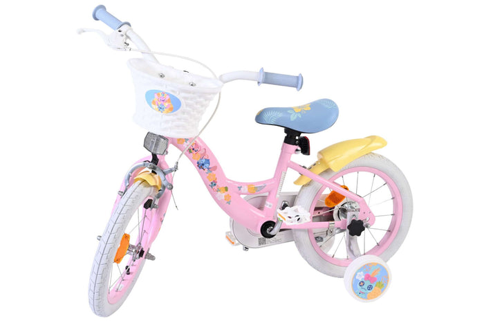 Disney Stitch 14 tum barncykel, Rosa - För barn 3-5 år