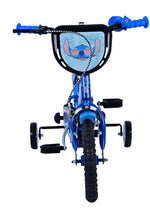 Disney Stitch Barncykel 12 tum, Blå - Lilla Cykelbutiken