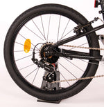 Volare Dynamic Barncykel 20 tum, Matt Svart,7 Växlar - Lilla Cykelbutiken