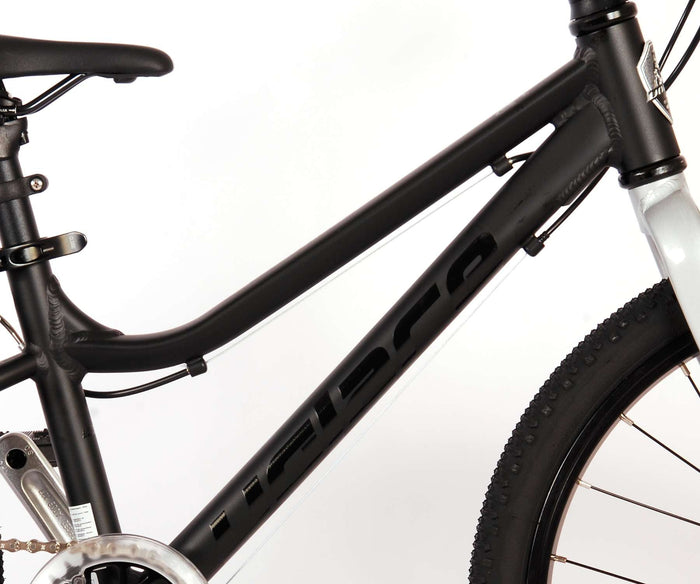 Volare Dynamic Barncykel 20 tum, Matt Svart,7 Växlar - Lilla Cykelbutiken