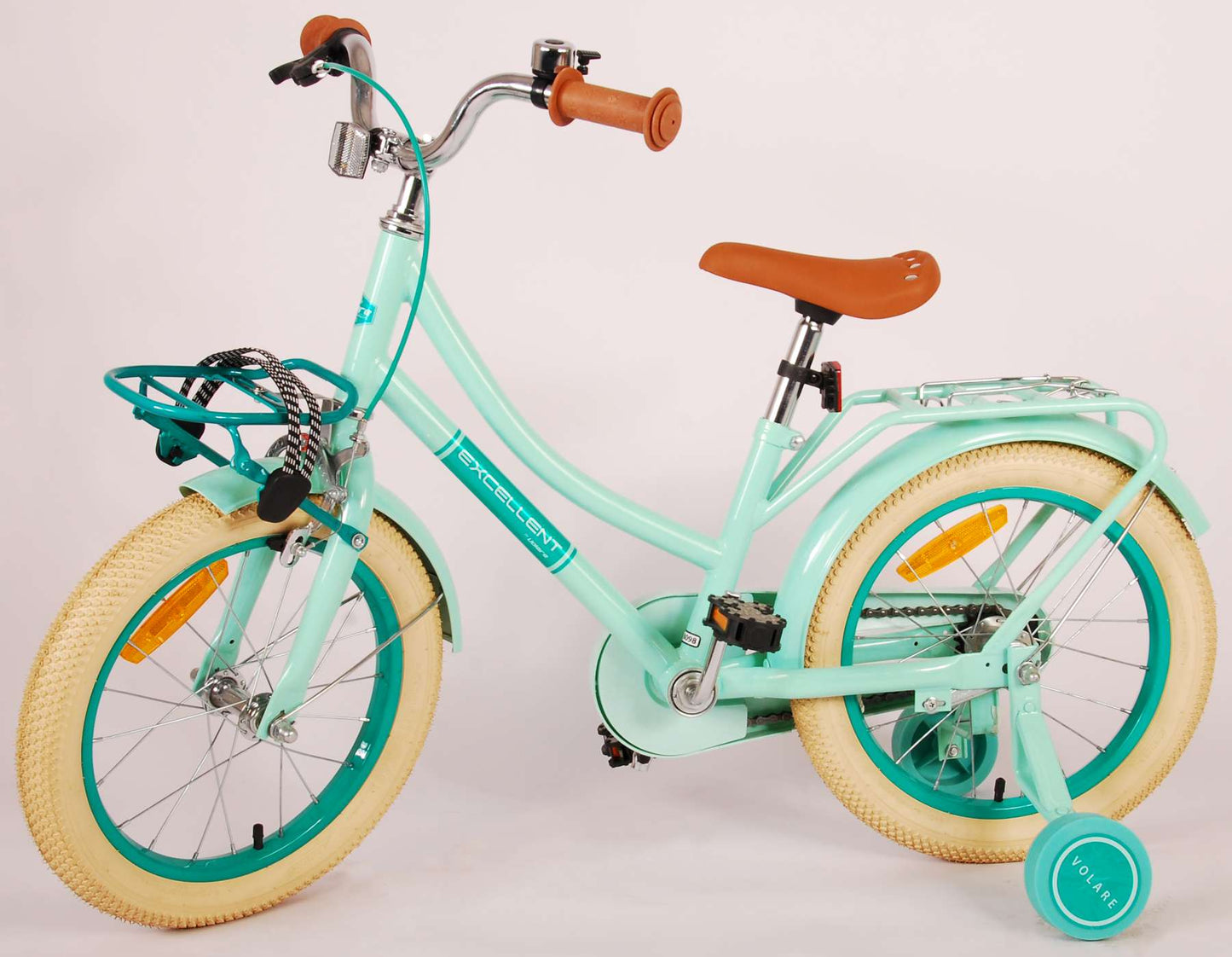 Volare Excellent Barncykel, 16 tum - Lilla Cykelbutiken