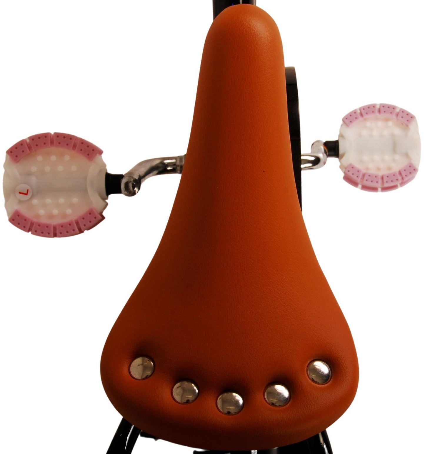 Volare Excellent Barncykel 18 tum, Svart - Lilla Cykelbutiken