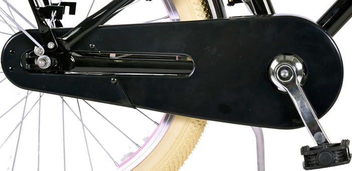 Volare Excellent Barncykel 20 tum, Svart - Lilla Cykelbutiken