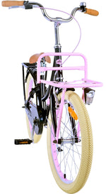 Volare Excellent Barncykel 20 tum, Svart - Lilla Cykelbutiken