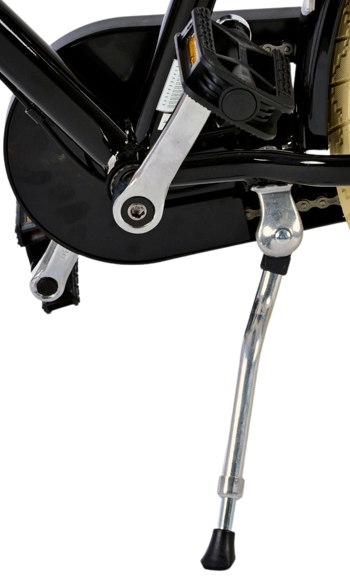 Volare Excellent Barncykel 24 tum, Svart 3 Växlar - Lilla Cykelbutiken