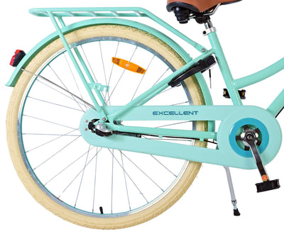 Volare Excellent Barncykel 26 tum, Grön 3 Växlar - Lilla Cykelbutiken